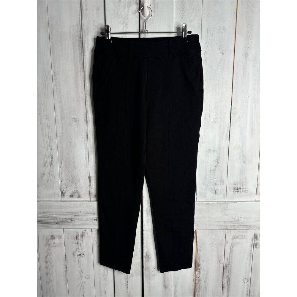FRANK & EILEEN MURPHY BILLION DOLLAR RAW HEM CROP LEGGINGS PANTS BLACK SMALL